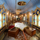 Image for article titled These Train Cars Converted Into Churches Are Literal Holy Rollers
